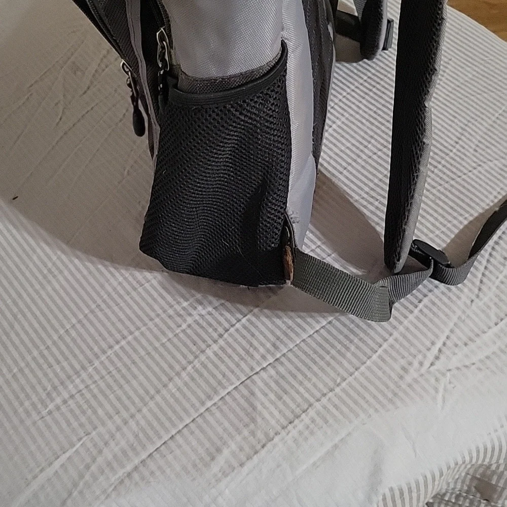 Eddie Bauer‎ Backpack Insulated Pocket Hiking Travel School Gray